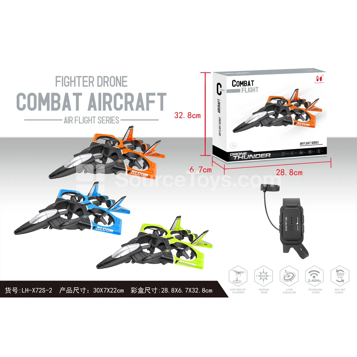 Gravity-Sensing Foam Drone with Watch Controller Gravity-Sensing Foam Drone with Watch Controller