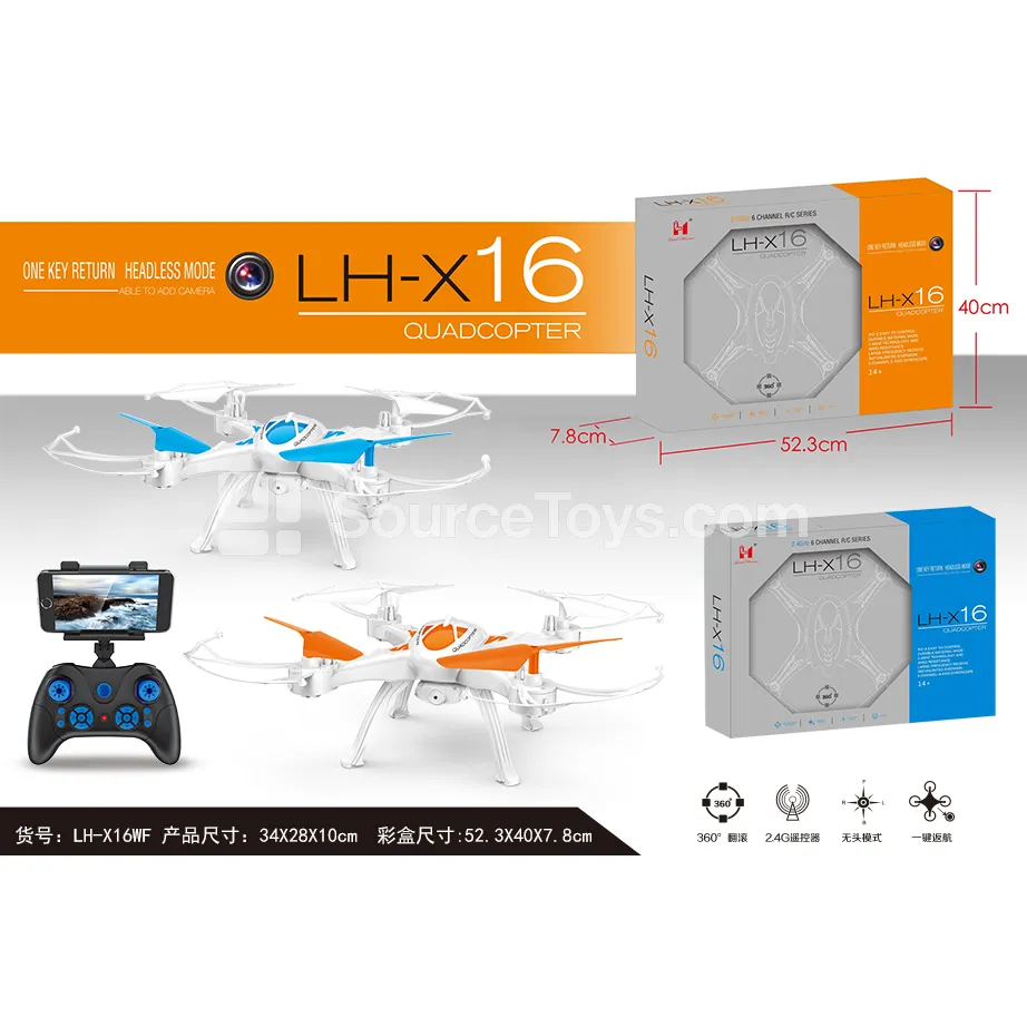 4-Axis Drone with Camera, Real-Time Transmission, WiFi