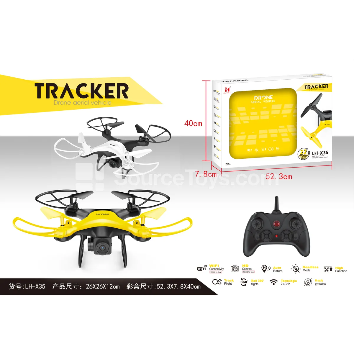 4-Axis Drone with Altitude Hold