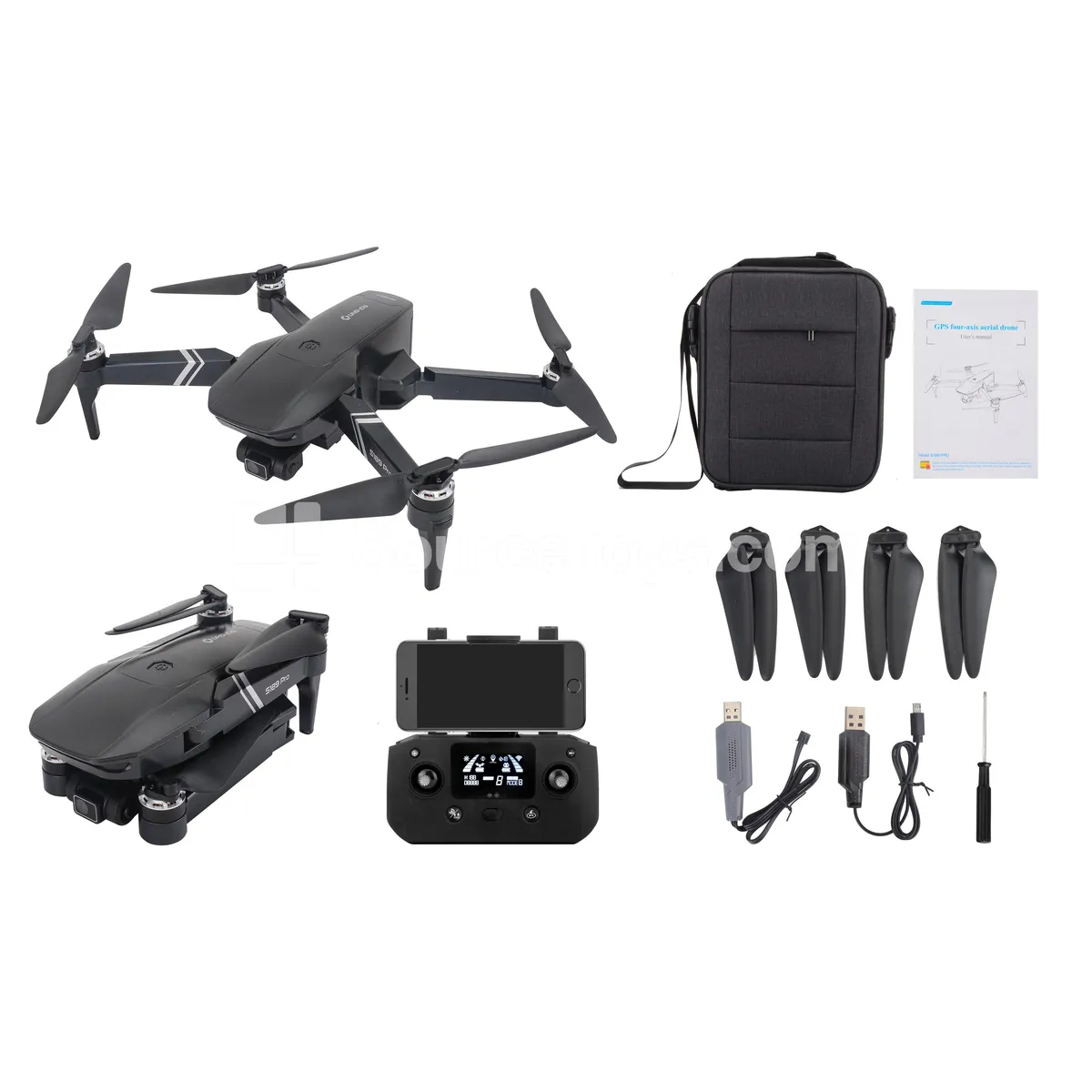 Brushless GPS Drone with 3-Axis Gimbal
