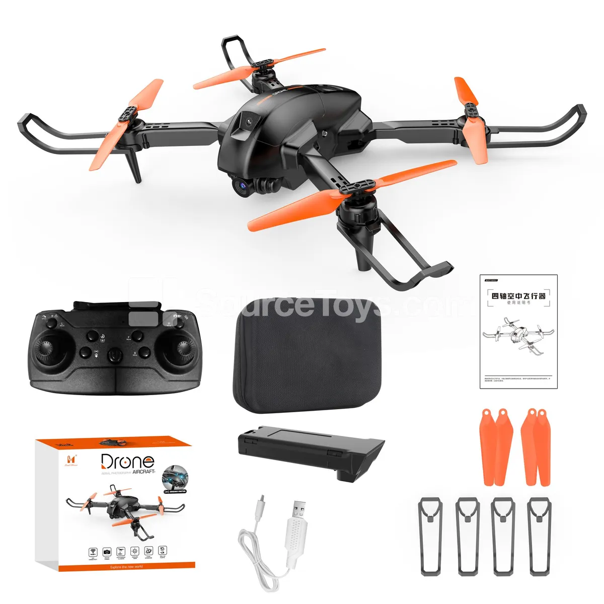 Obstacle Avoidance Quadcopter Drone with Single Camera
