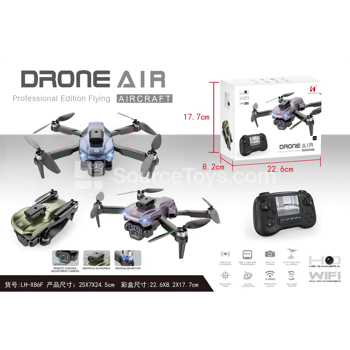 Real-Time Transmission Quadcopter