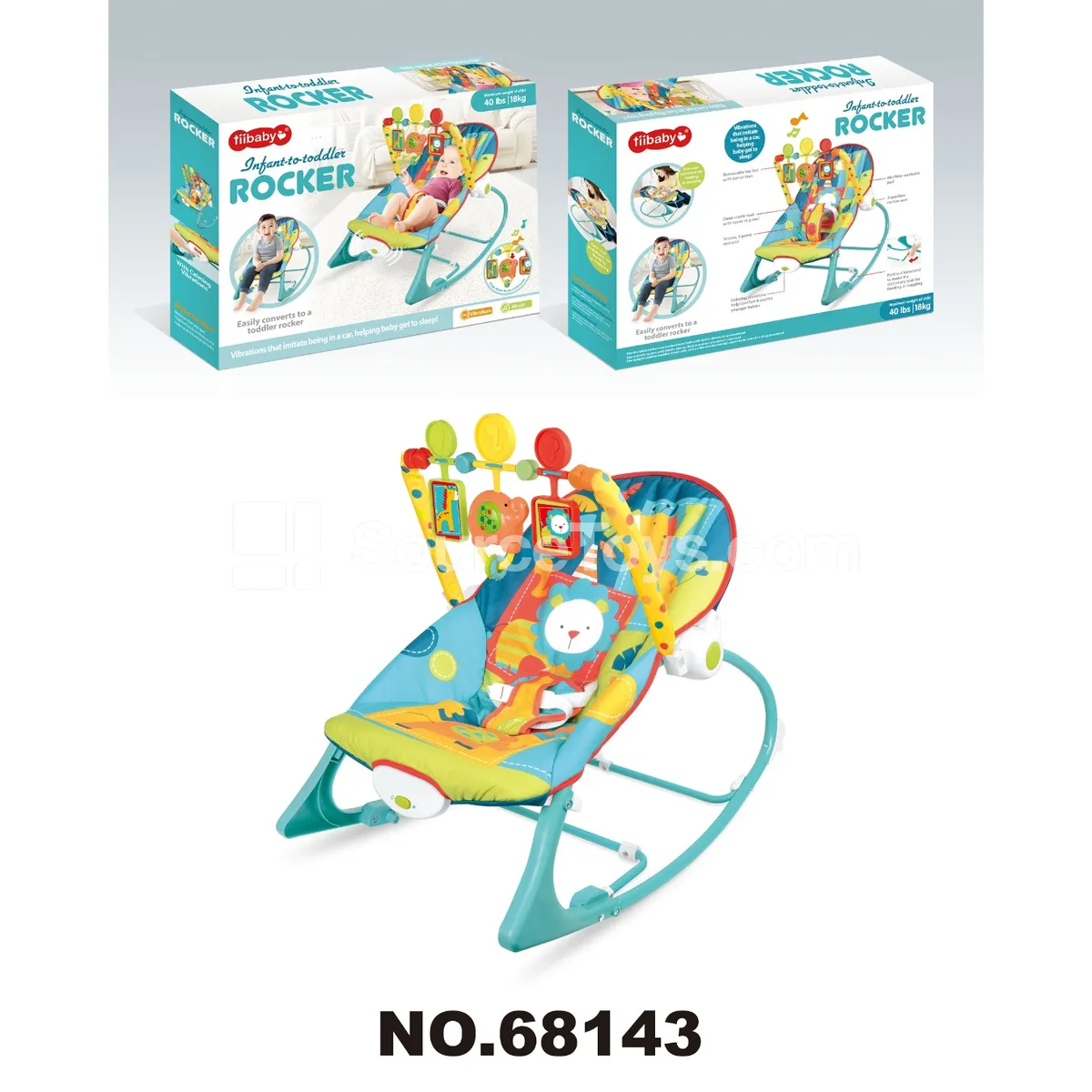 Baby Musical Vibrating Rocking Chair