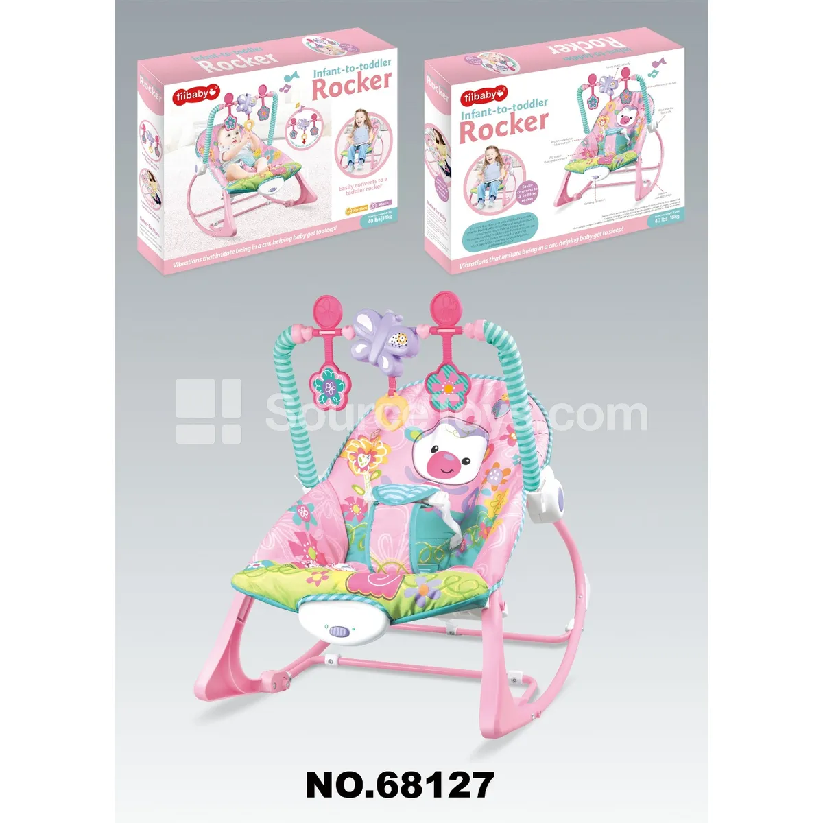 Baby Vibrating Musical Rocking Chair