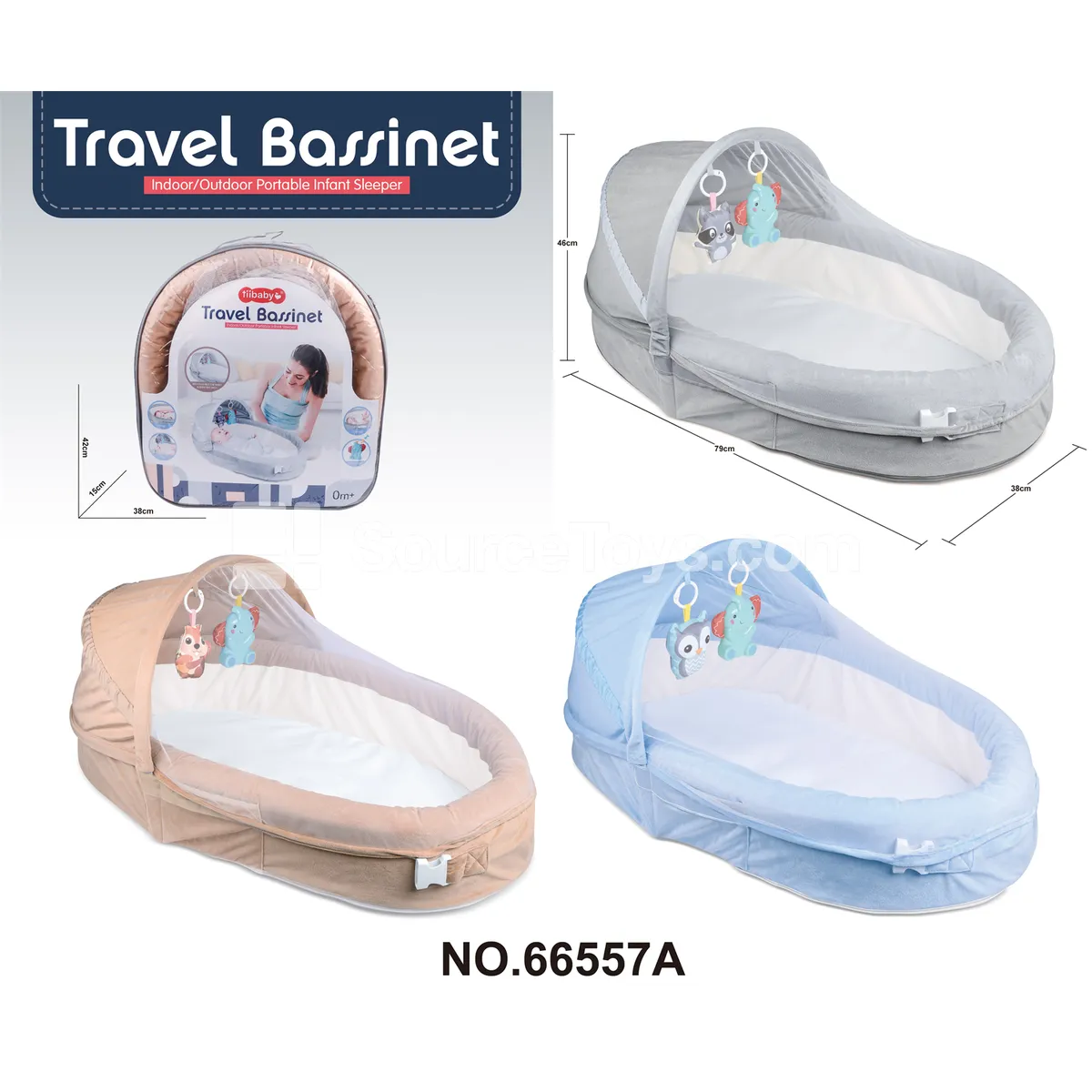 Baby Bassinet with Music