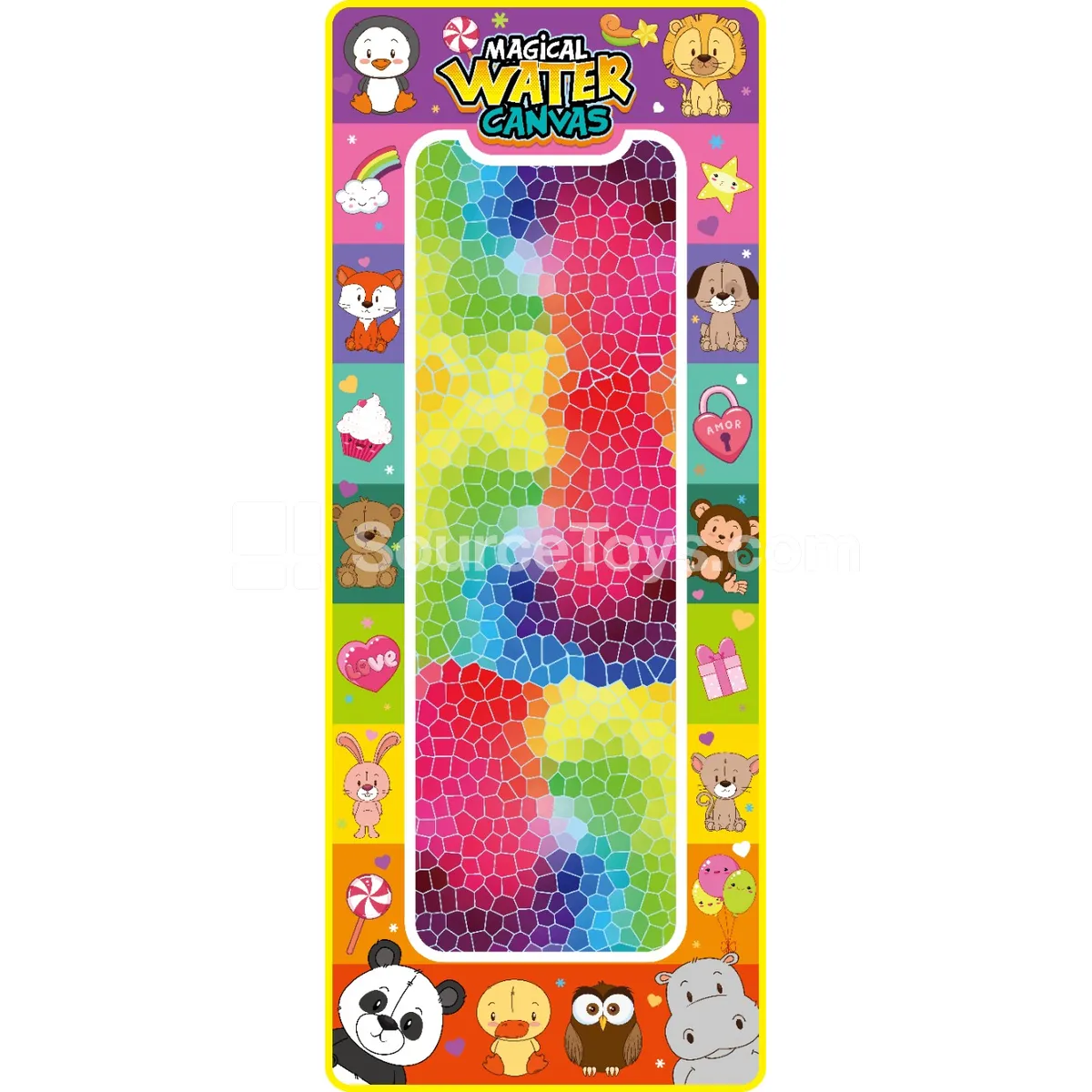 Cartoon Animal Water Drawing Mat Cartoon Animal Water Drawing Mat