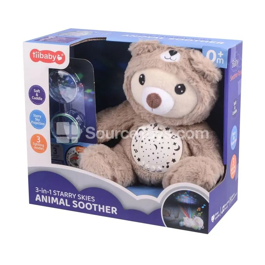 Bear Soothing Doll with Colorful Projection Bear Soothing Doll with Colorful Projection