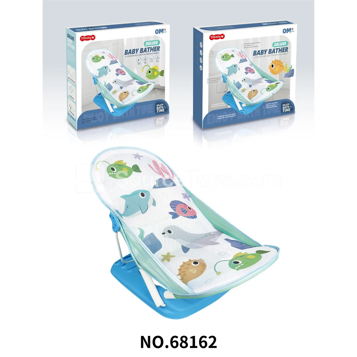 Pillowless Baby Bath Seat Blue 9kg Pillowless Baby Bath Seat Blue 9kg