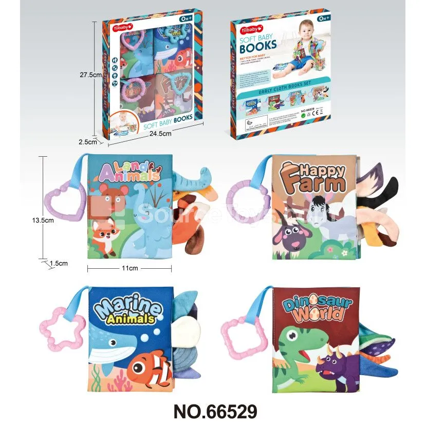 Cartoon Fabric Book