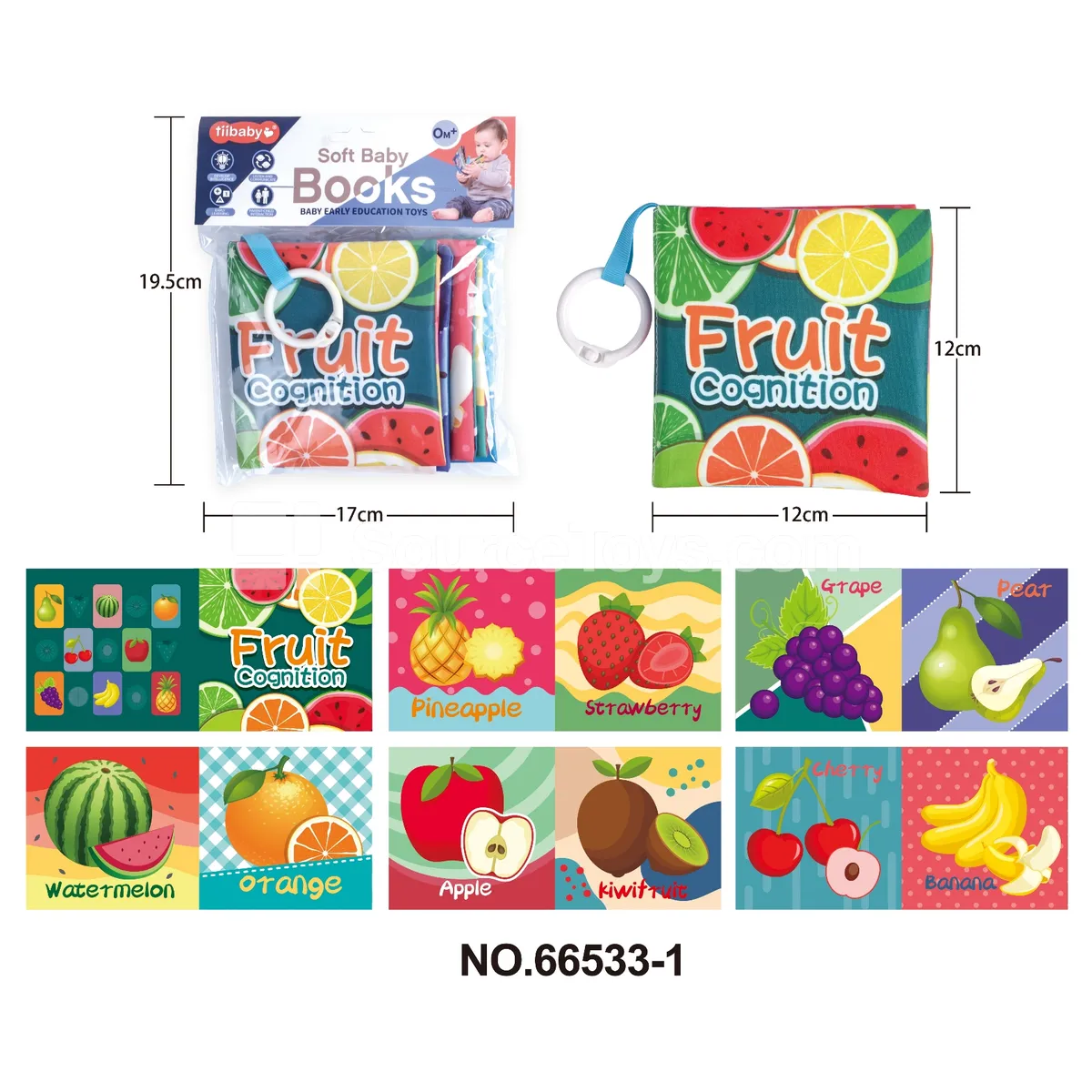 Cartoon Cloth Book