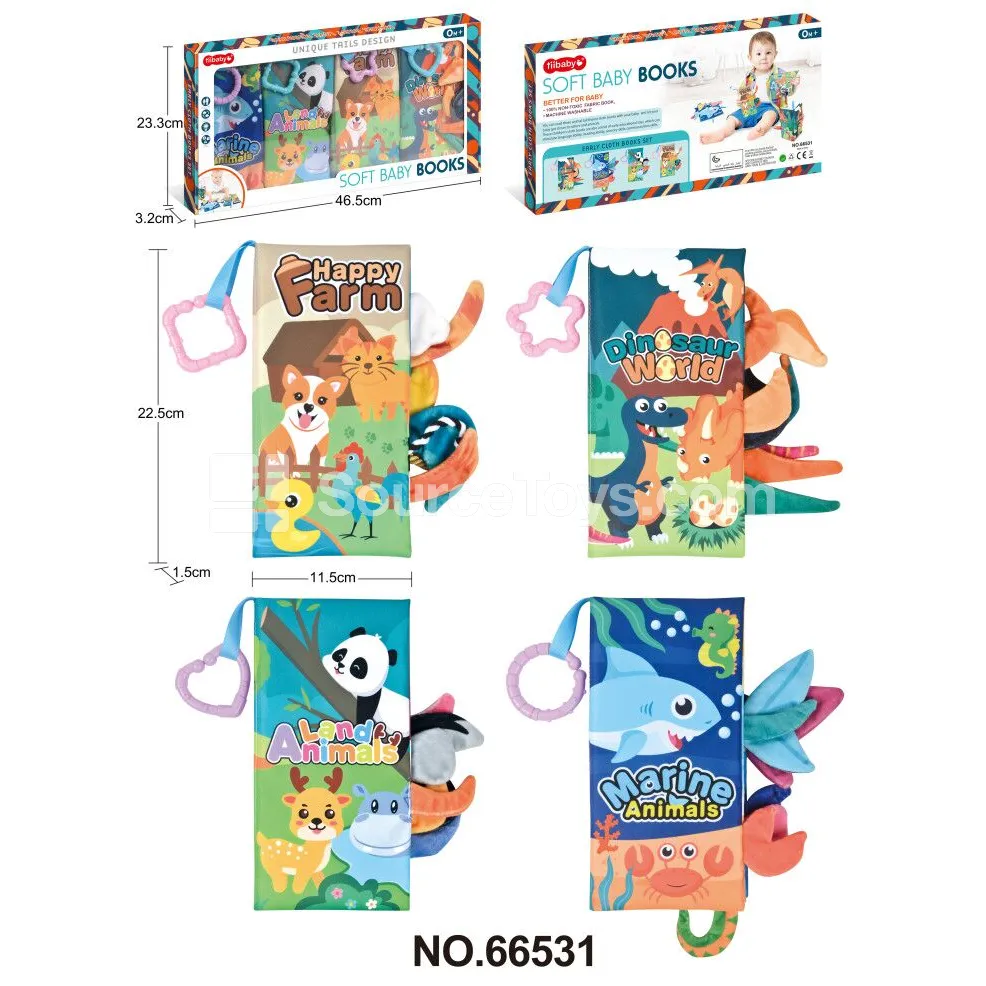 Cartoon Cloth Book