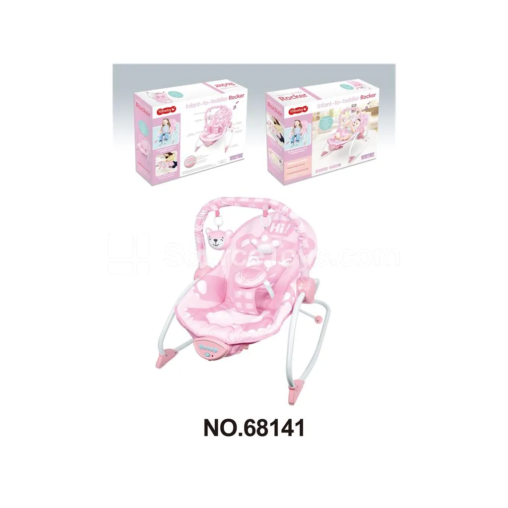 Baby Electric Vibrating Music Rocking Chair Pink Baby Electric Vibrating Music Rocking Chair Pink
