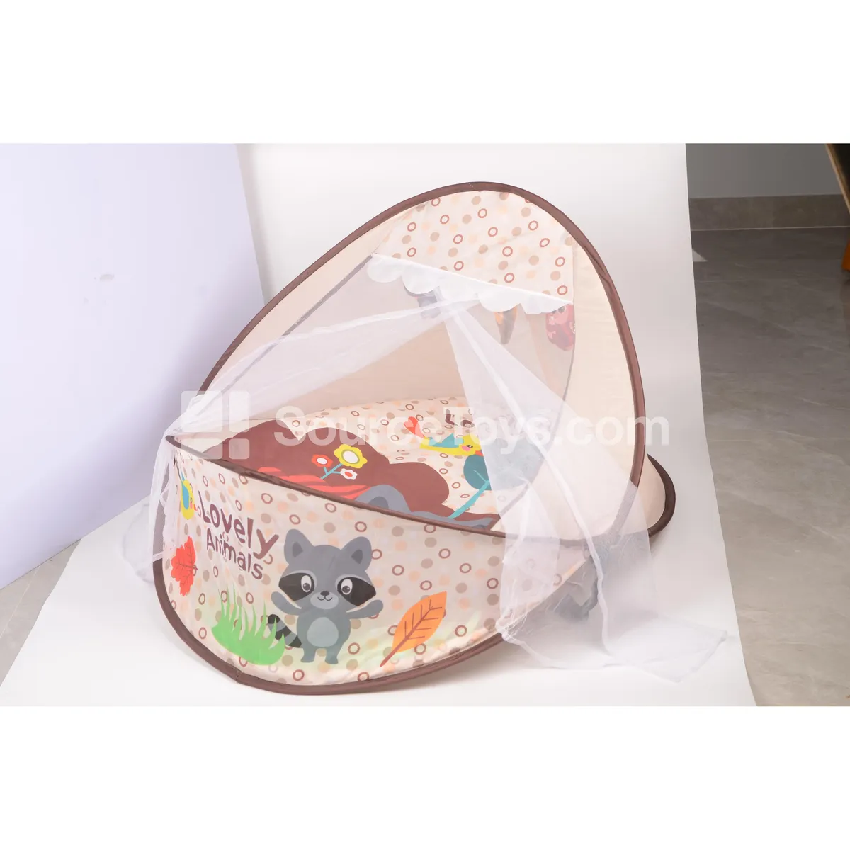 2-in-1 Pop-up Cradle with Music