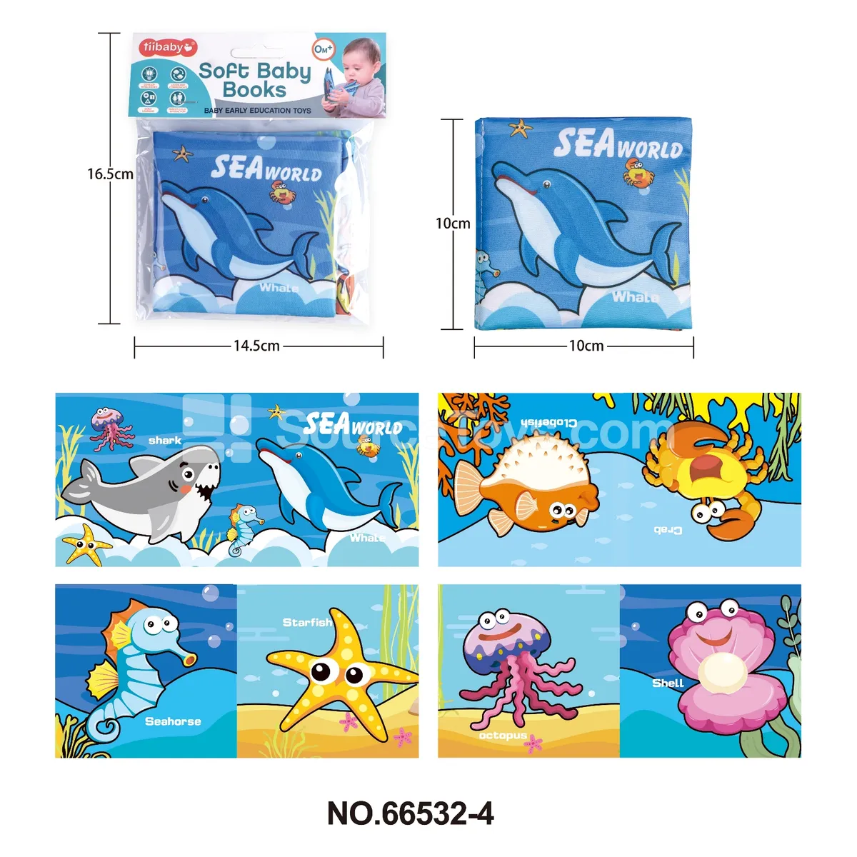 Cartoon Cloth Book