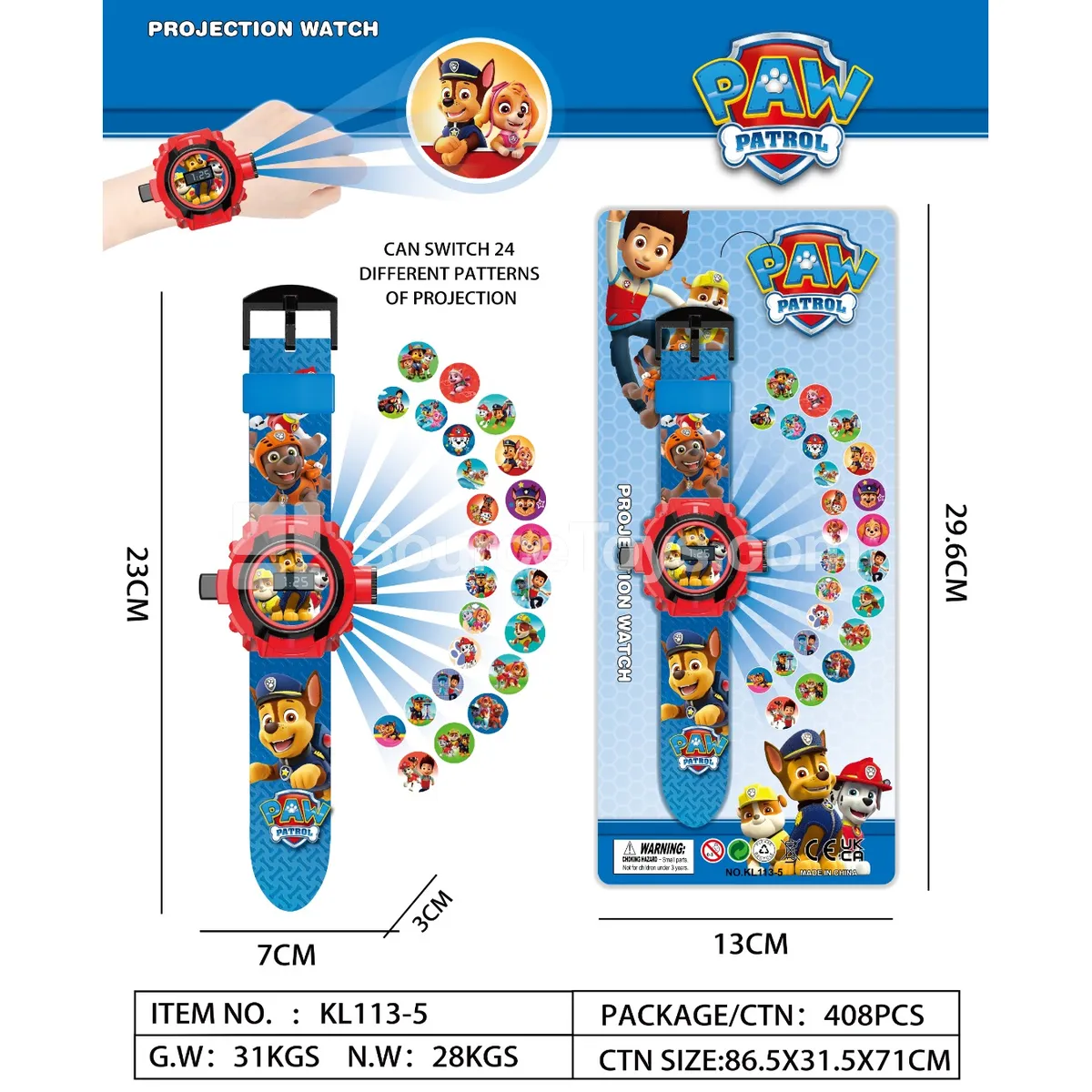 Projection Watch Toy Projection Watch Toy