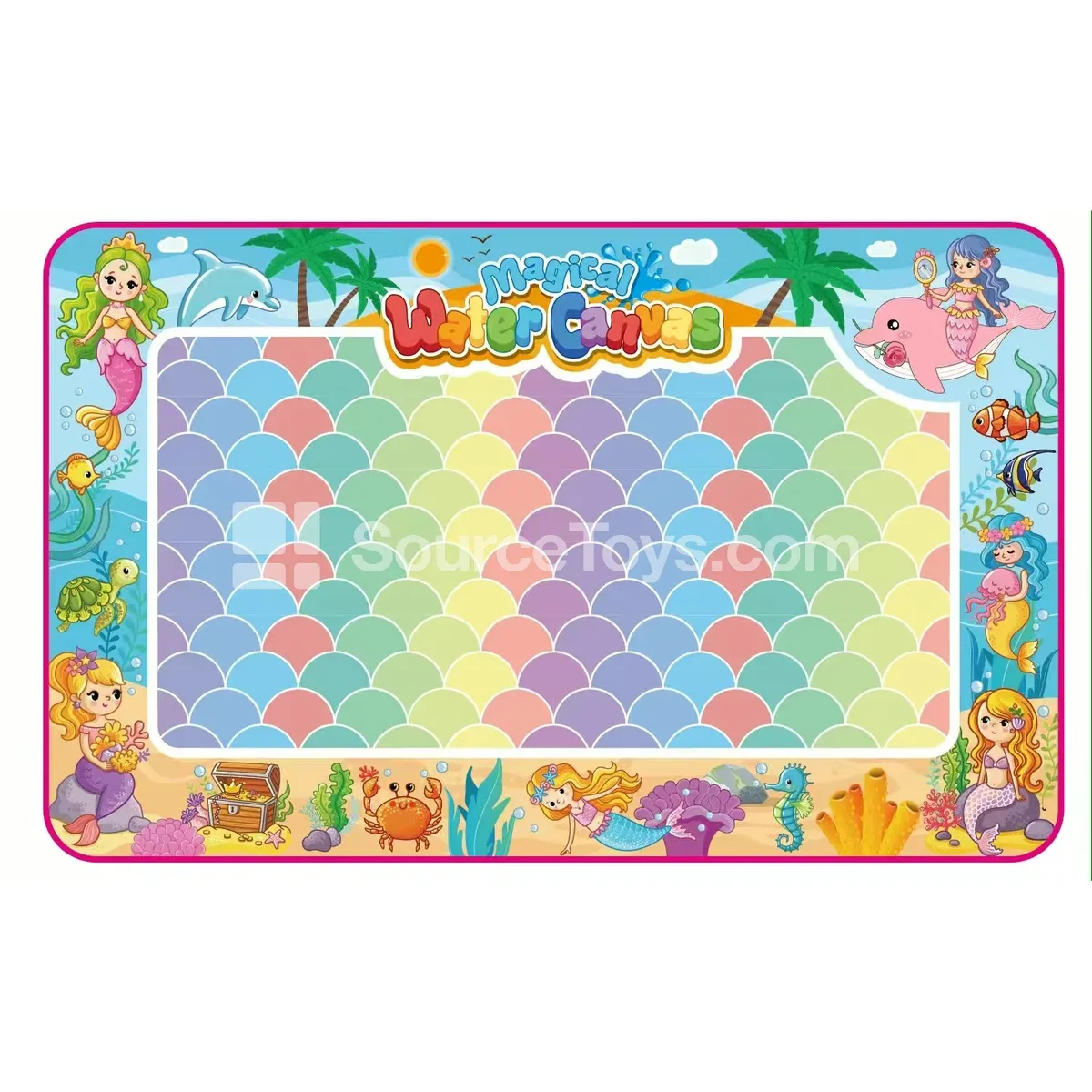 Mermaid Magic Water Drawing Mat Mermaid Magic Water Drawing Mat