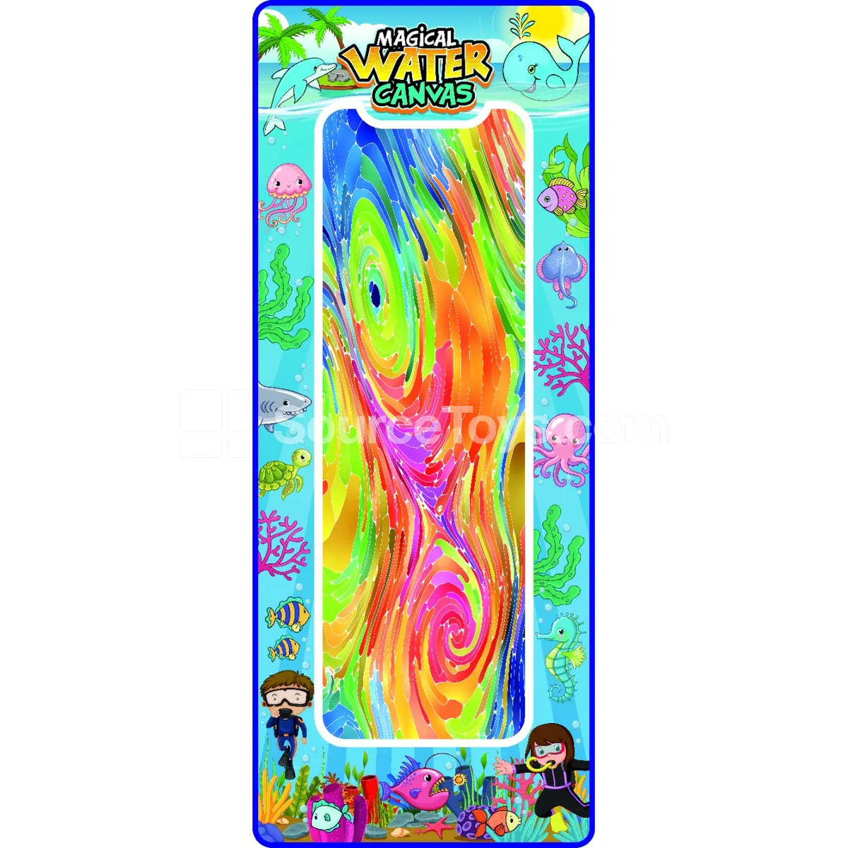 Ocean Magic Water Drawing Mat Ocean Magic Water Drawing Mat