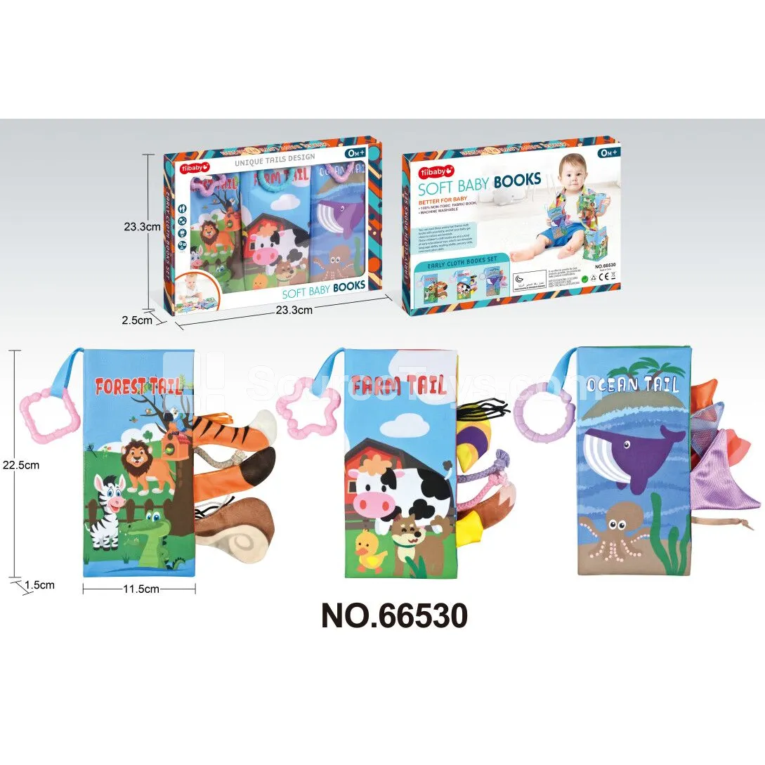 Cartoon Fabric Book