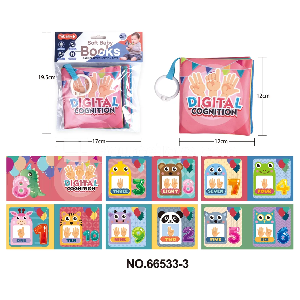 Cartoon Cloth Book