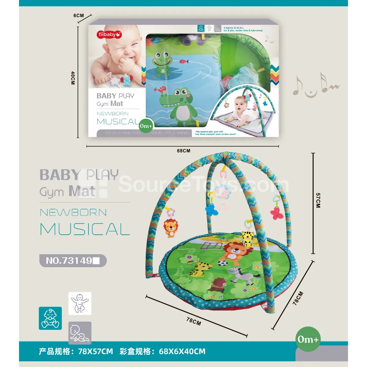 Baby Playmat with Music