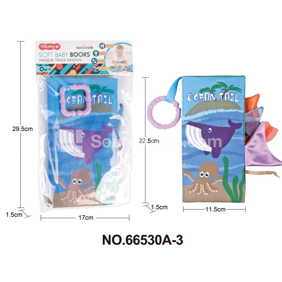 Cartoon Fabric Book