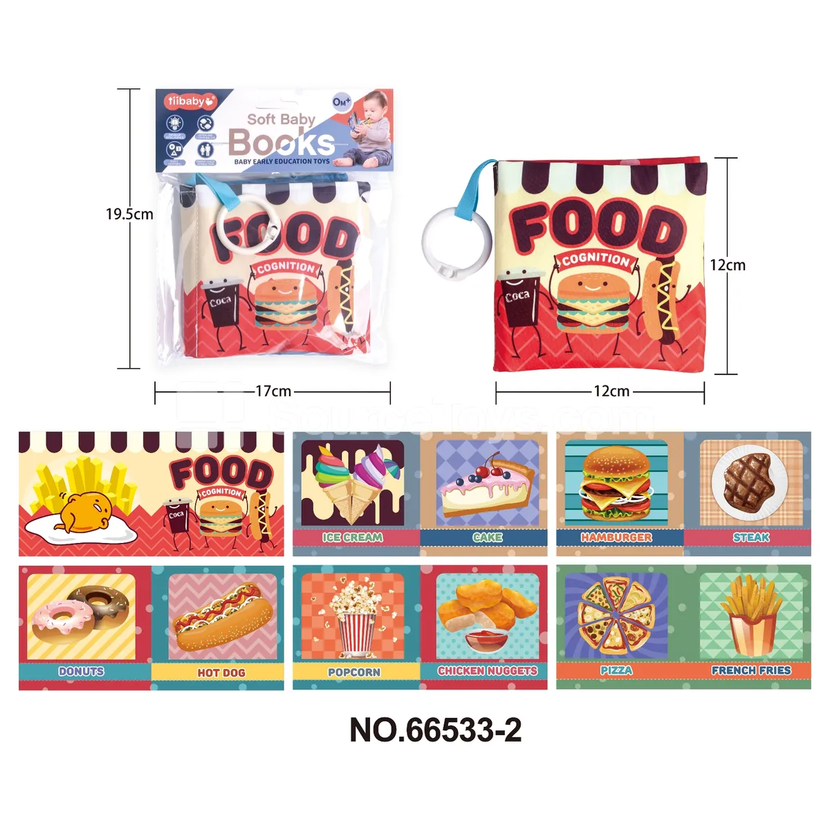 Cartoon Fabric Book