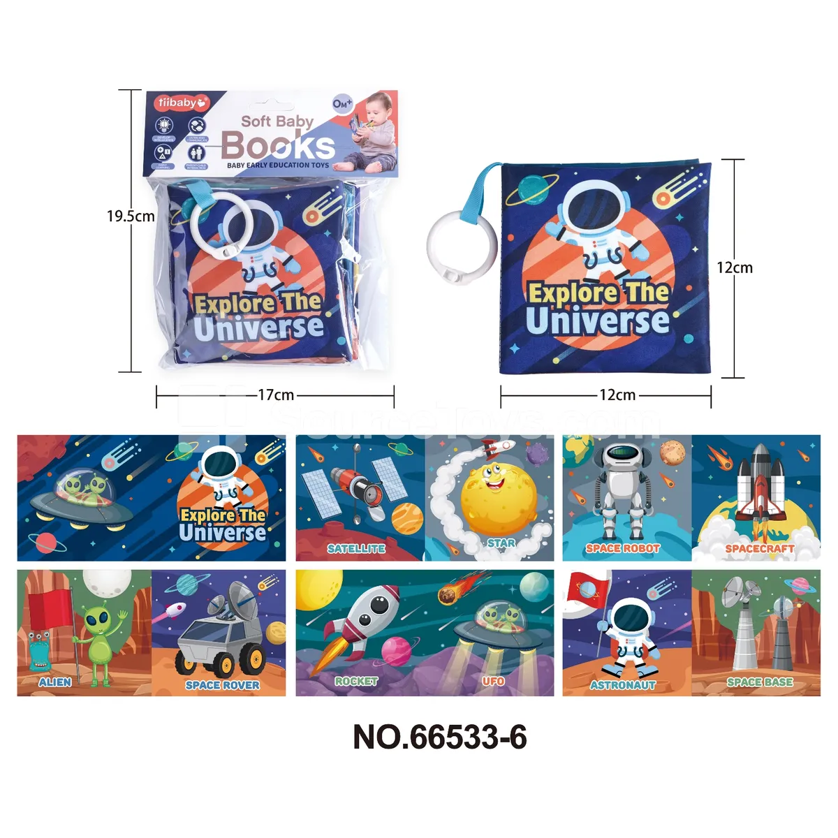 Cartoon Cloth Book