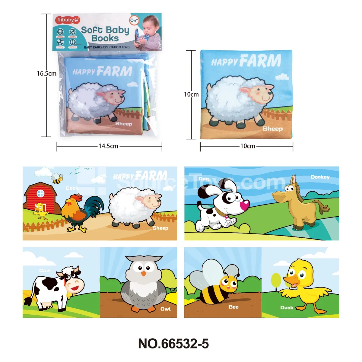 Cartoon Cloth Book