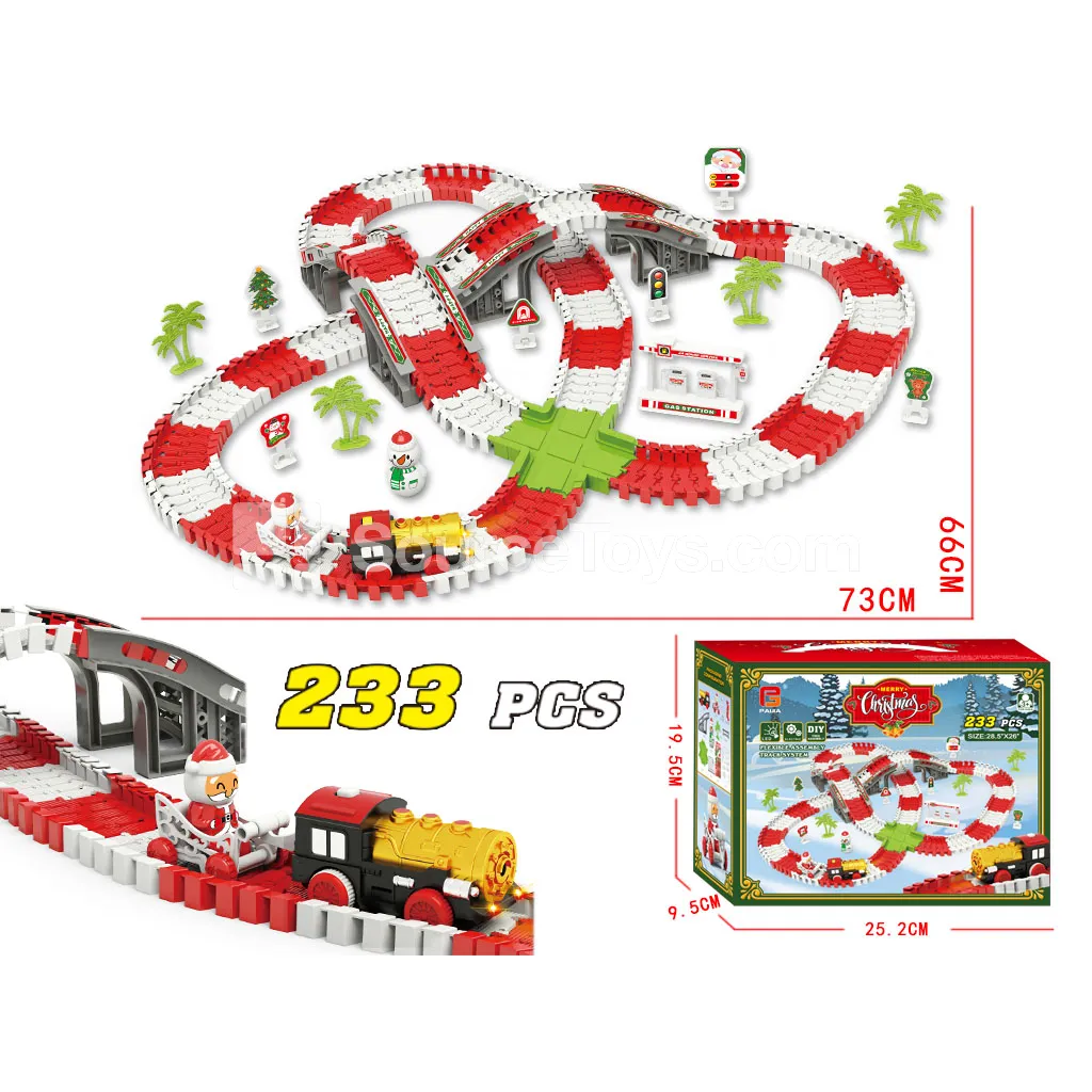 Christmas Train Track Set 233PCS