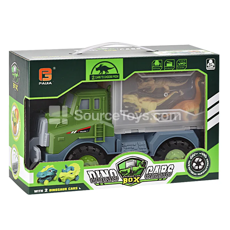 Scooter Toys with Construction Vehicle Storage Box Scooter Toys with Construction Vehicle Storage Box