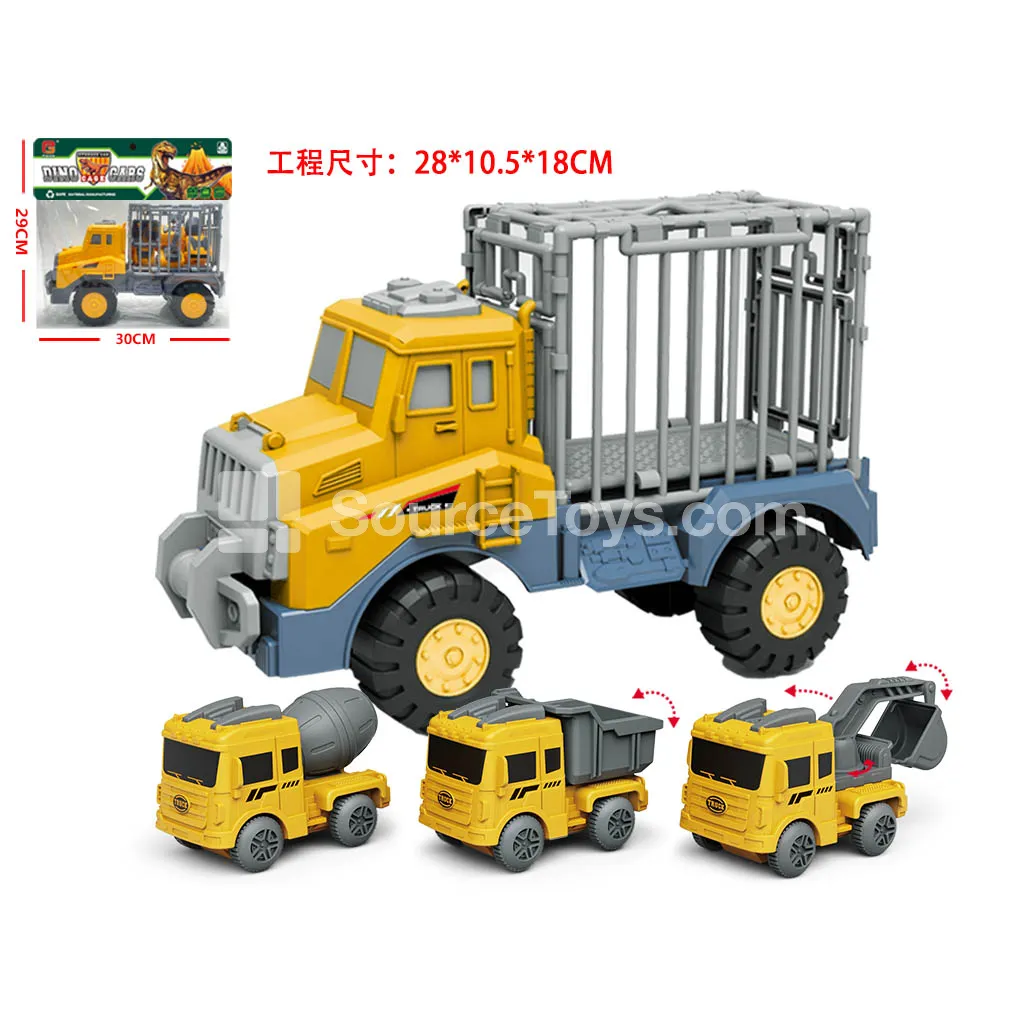 Assembly Scooter Construction Vehicle Set with Three Small Vehicles (GCC, All Eco-friendly Materials) Assembly Scooter Construction Vehicle Set with Three Small Vehicles (GCC, All Eco-friendly Materials)