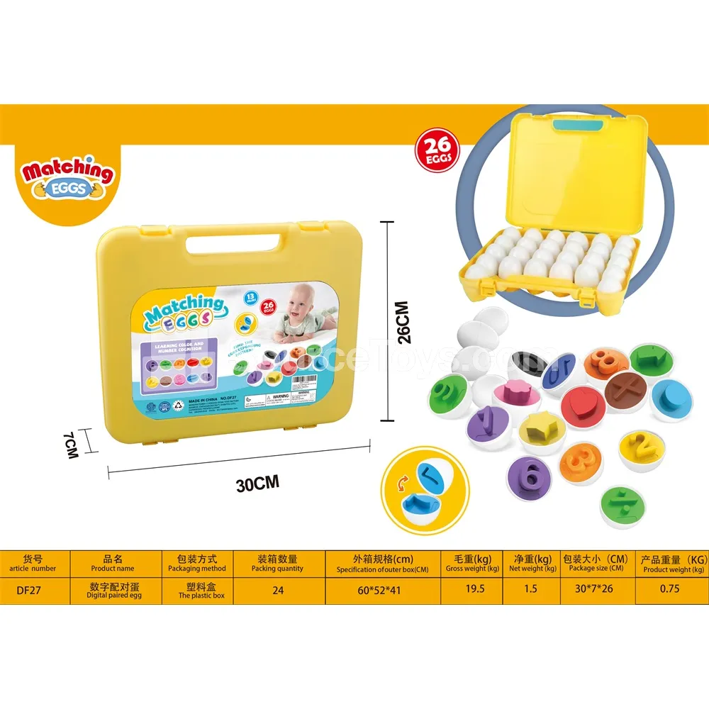Number & Symbol Matching Eggs