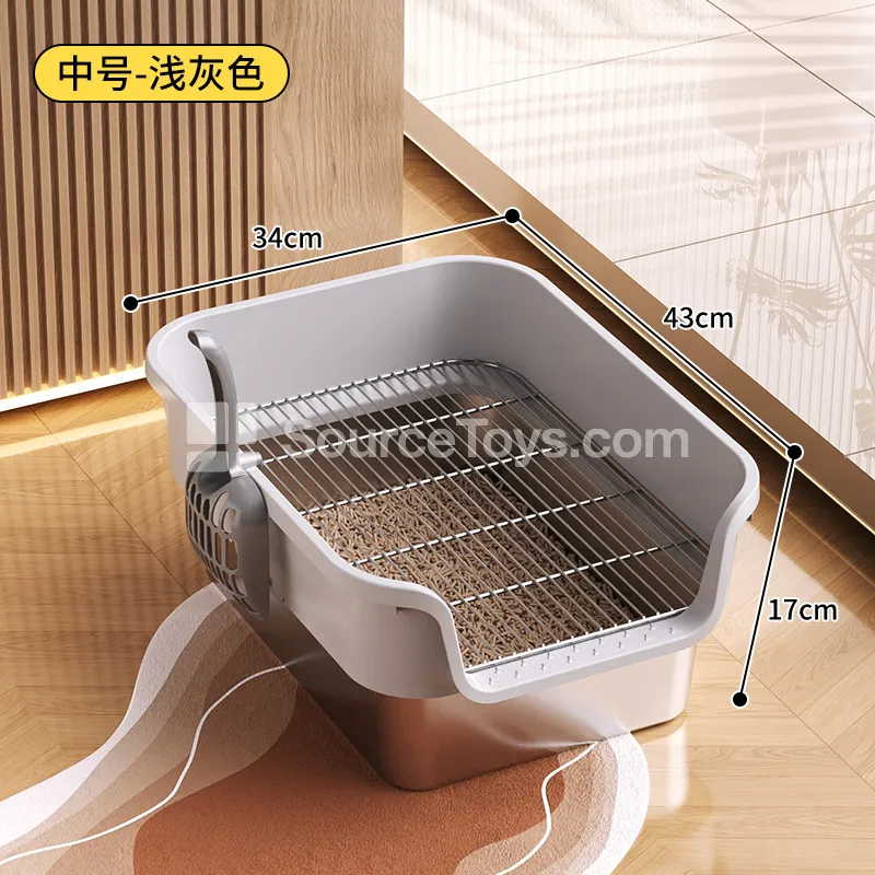Stainless Steel Rabbit Litter Box Stainless Steel Rabbit Litter Box
