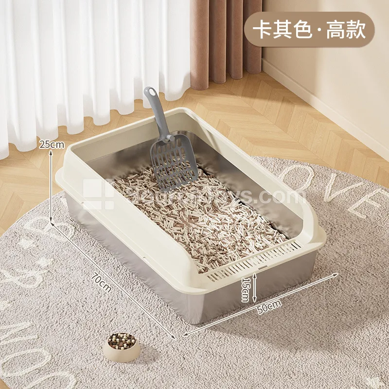 Large Stainless Steel Cat Litter Box Large Stainless Steel Cat Litter Box