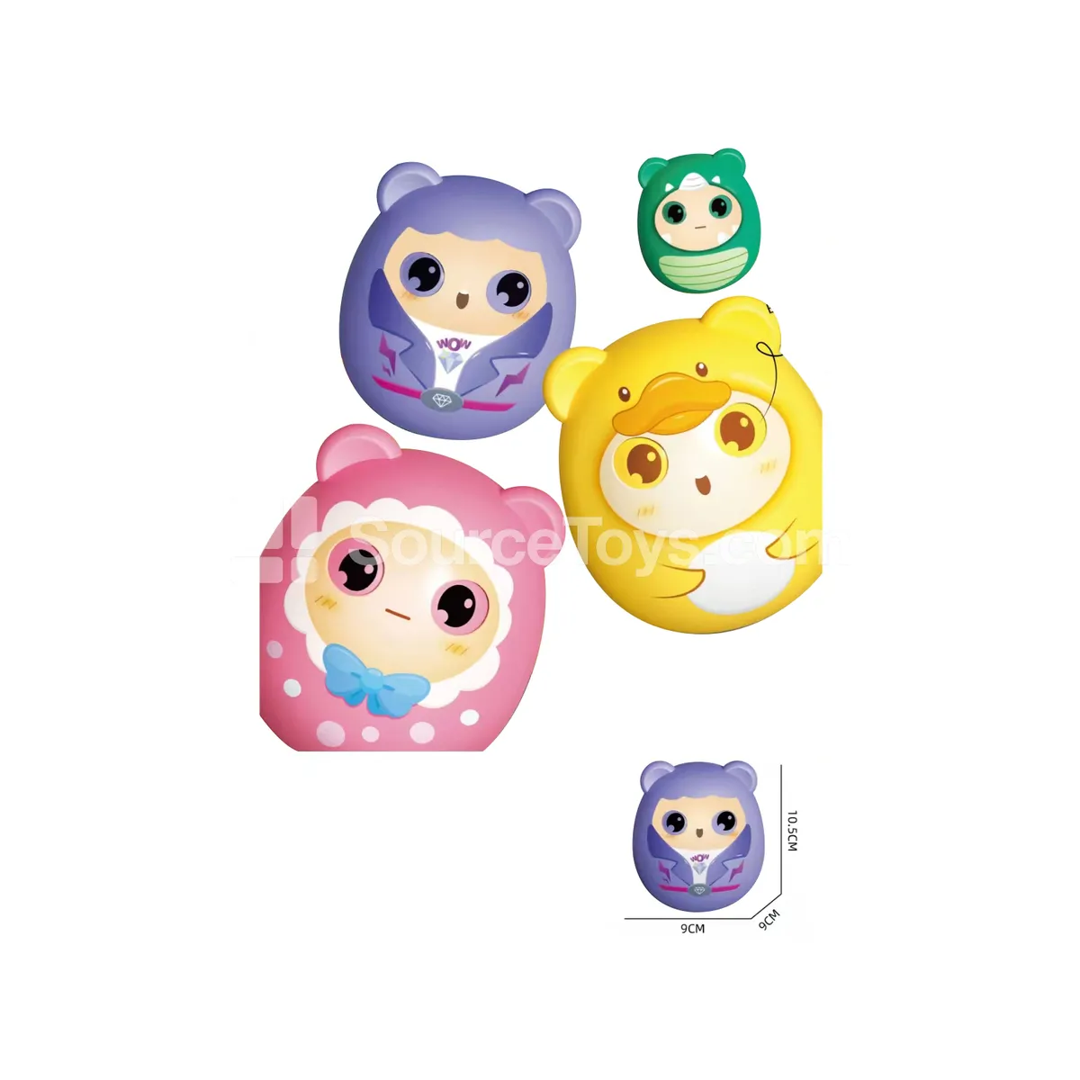 Educational Early Learning Comfort Tumbler Toy