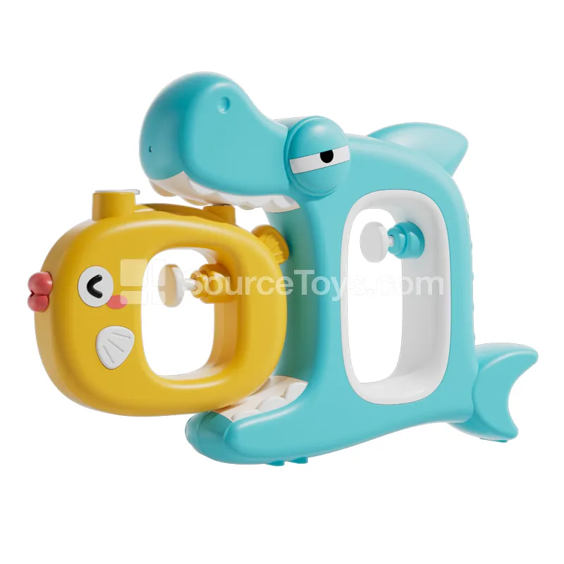 Shark Large Capacity Parent-Child Water Gun Set for Family Water Fight, Beach & Outdoor Play Shark Large Capacity Parent-Child Water Gun Set for Family Water Fight, Beach & Outdoor Play