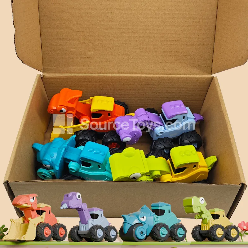 Press Inertia Transformable Dinosaur Construction Vehicle Toy Press Inertia Transformable Dinosaur Construction Vehicle Toy