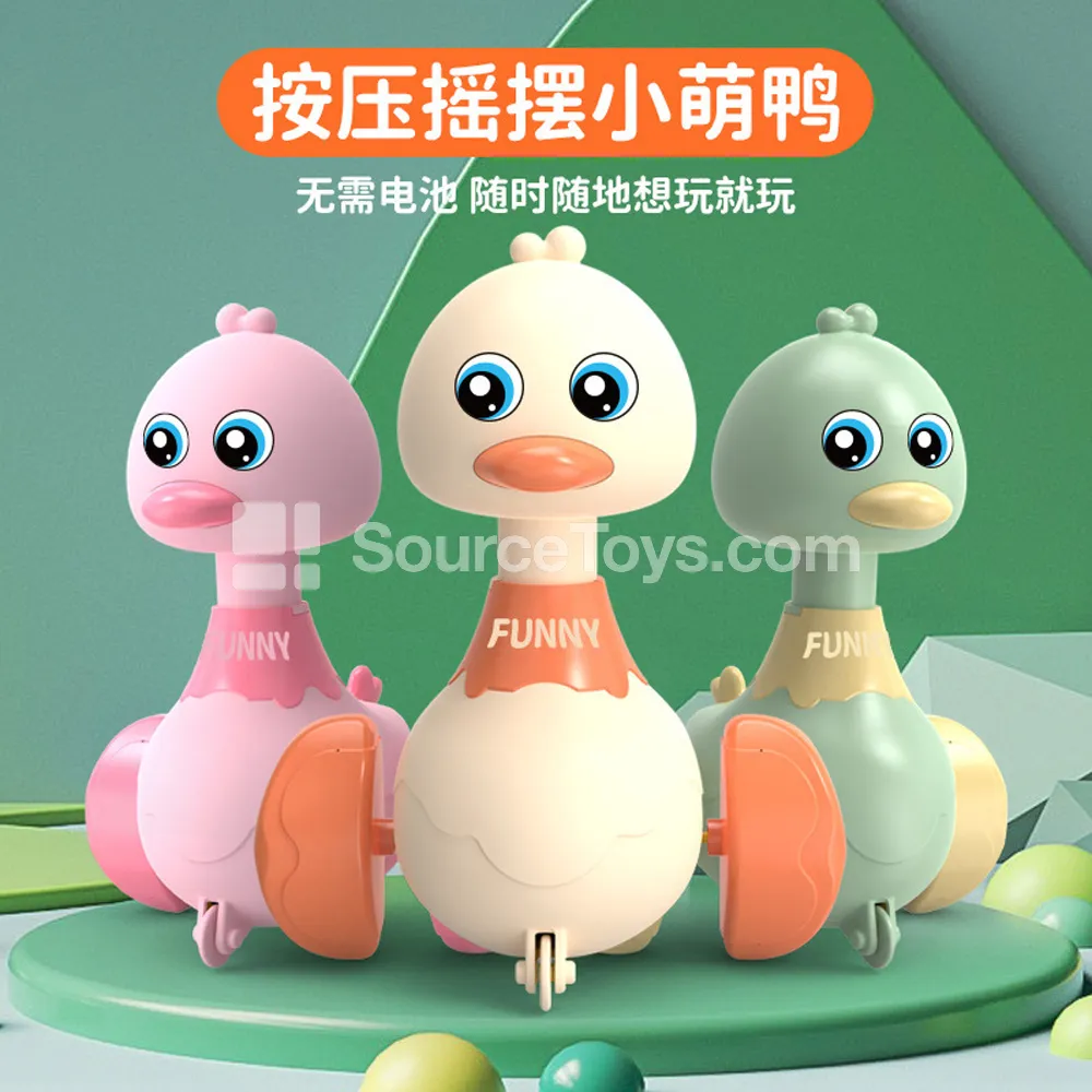 Press-Down Duck Inertia Car Press-Down Duck Inertia Car