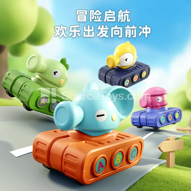 Display Box Kids Dual Pull-Back Tank Toy Car Display Box Kids Dual Pull-Back Tank Toy Car