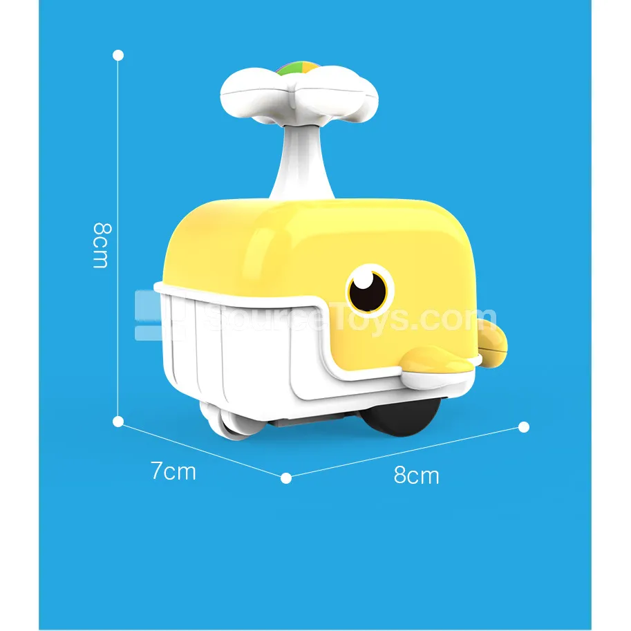 Kids Whale Push Car - Baby Crawling Inertia Sliding Pull Back Toy Car Kids Whale Push Car - Baby Crawling Inertia Sliding Pull Back Toy Car