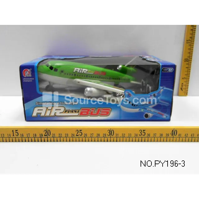 4-Channel Remote Control Airliner with 3-Color Flashing Lights