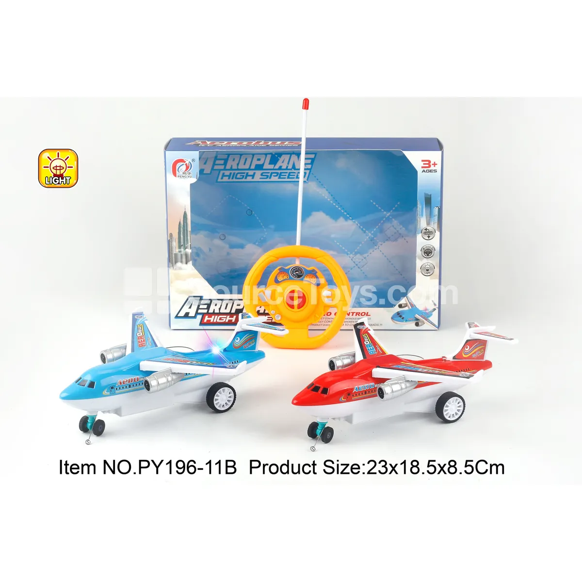 2-Channel Remote Control Transport Aircraft with Lights 2-Channel Remote Control Transport Aircraft with Lights