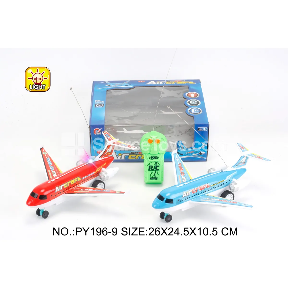 2-Channel RC Passenger Plane with Lights 2-Channel RC Passenger Plane with Lights