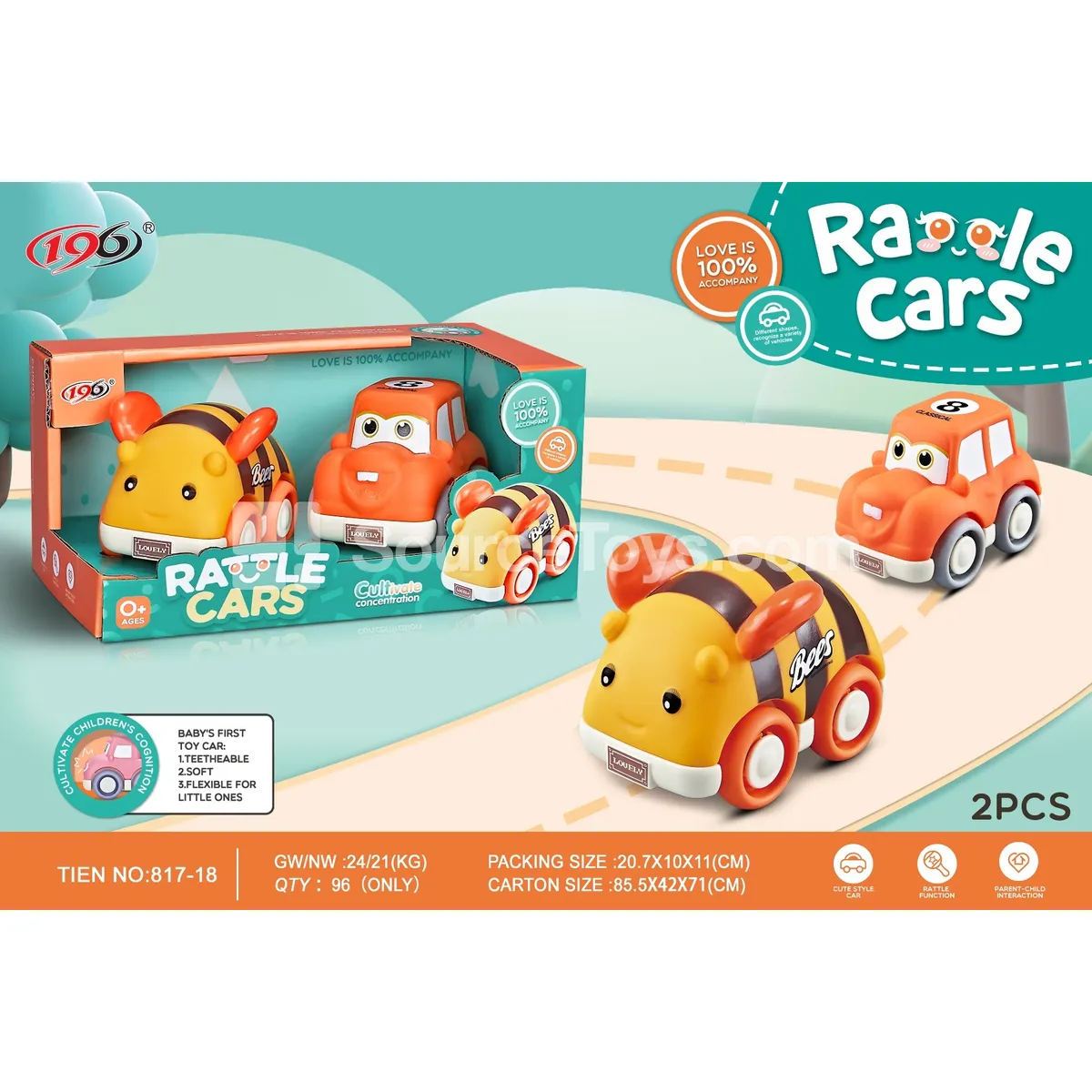 Ride-on Vinyl Bee Car, Jeep with Bell Vinyl Car Ride-on Vinyl Bee Car, Jeep with Bell Vinyl Car