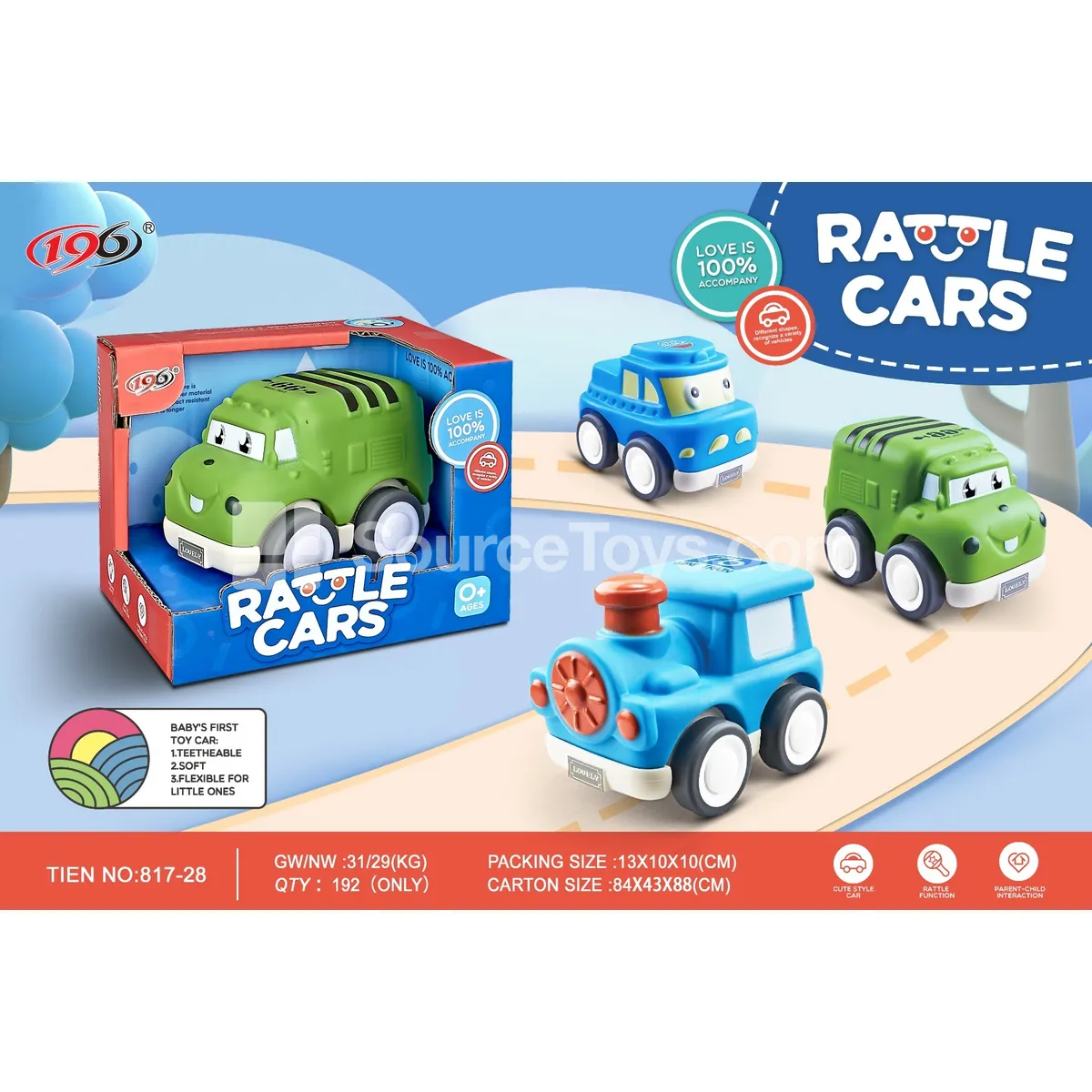Pull-Back Vinyl Military Car, Boat, Train (3 Styles Assorted) Pull-Back Vinyl Military Car, Boat, Train (3 Styles Assorted)