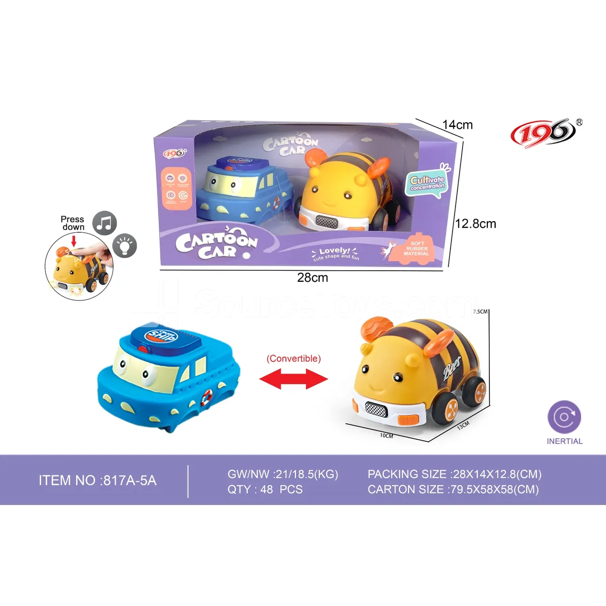Transformable Inertia Ship, Bee Transformable Inertia Ship, Bee