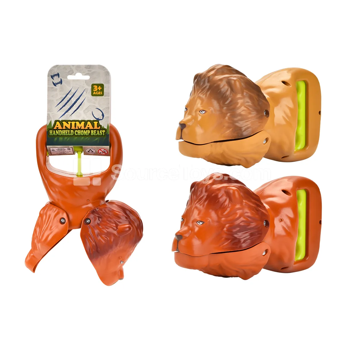 Animal Handheld Lion Clamp Toy - Pretend Play Beach Toy Animal Handheld Lion Clamp Toy - Pretend Play Beach Toy