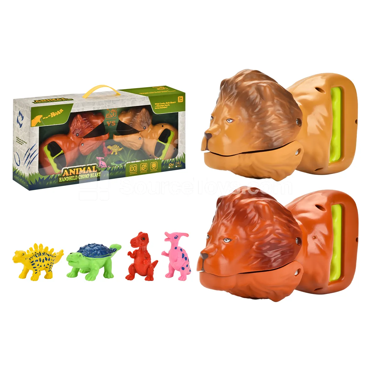 Animal Handheld Squeeze Toy Simulation Lion Clip Animal Handheld Squeeze Toy Simulation Lion Clip
