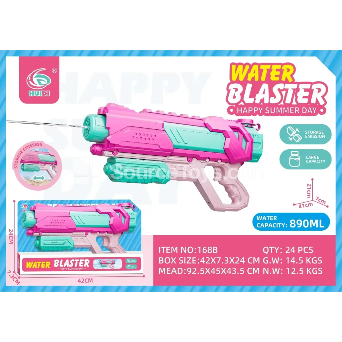Pressurized Water Gun