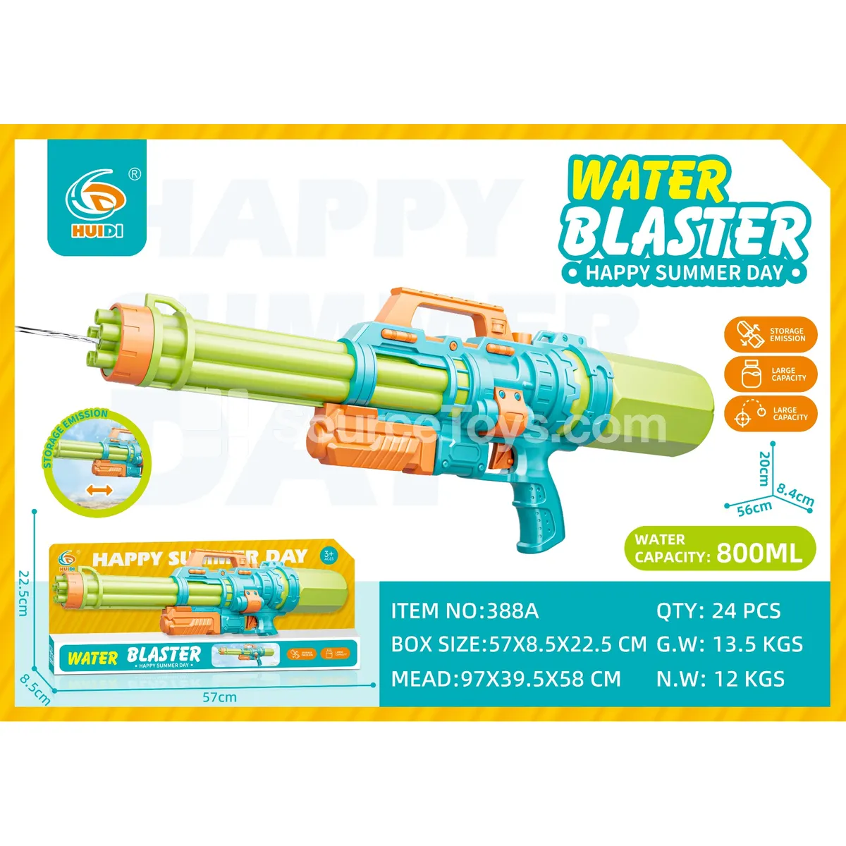 Pump-Action Water Gun